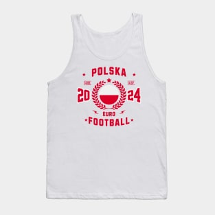 Polska Euro Football Fan Tank Top